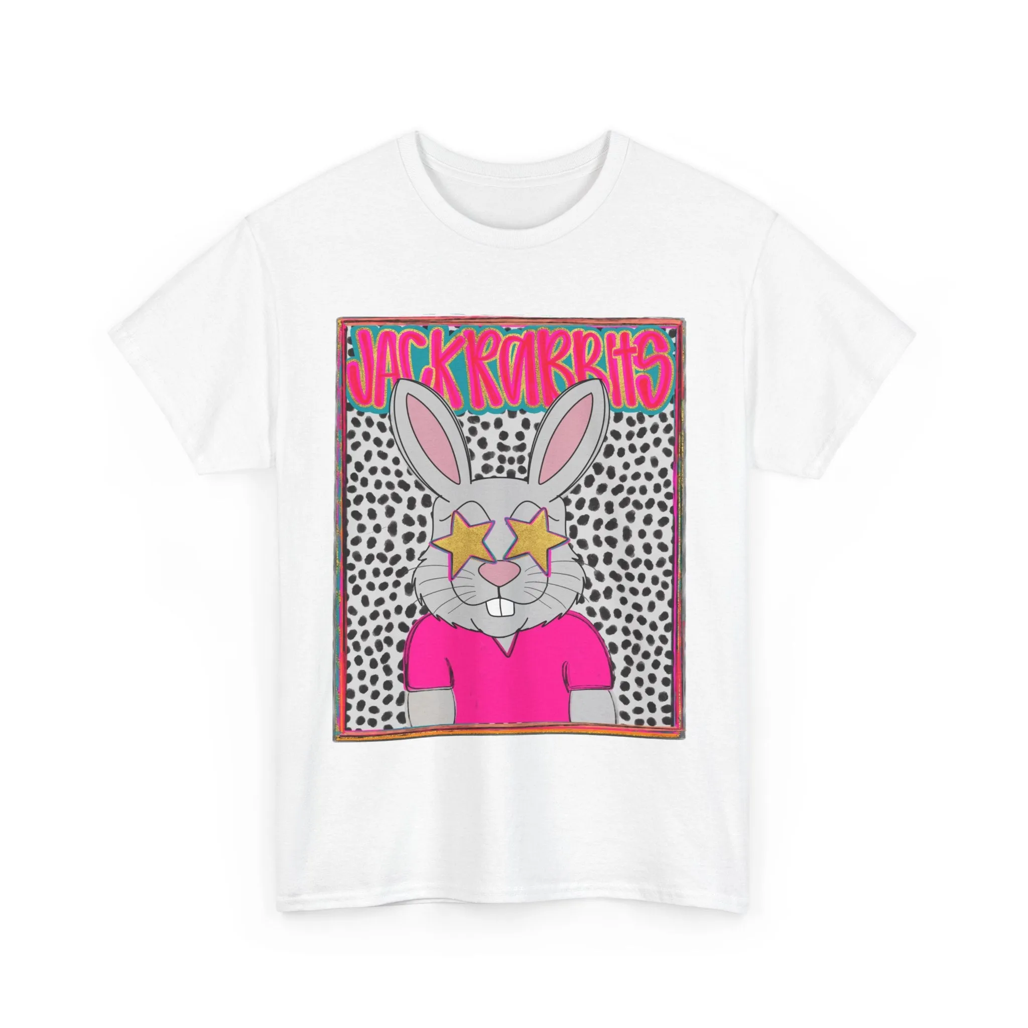 Cool Bunny Graphic Tee – Unisex Heavy Cotton T-Shirt