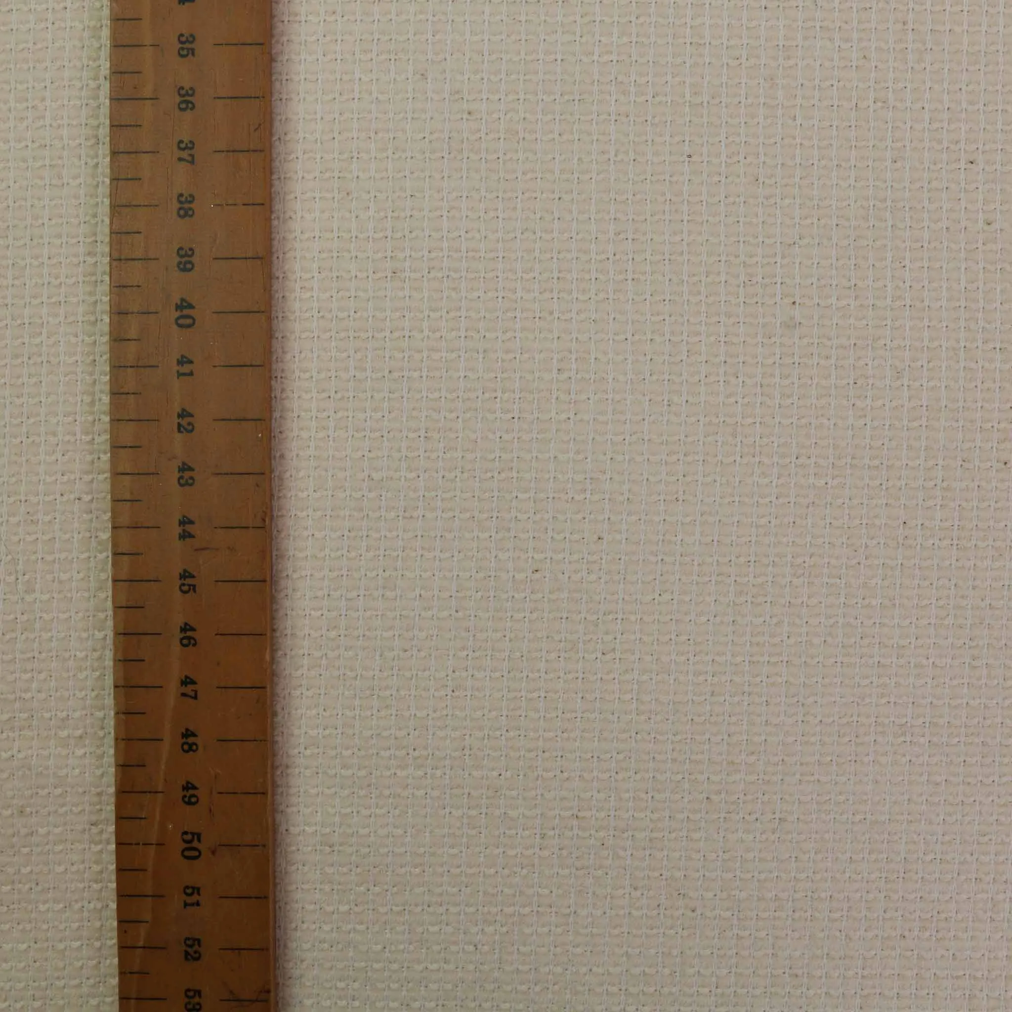 Cotton Boucle Fabric - Cream