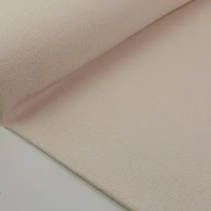 Cotton Boucle Fabric - Cream