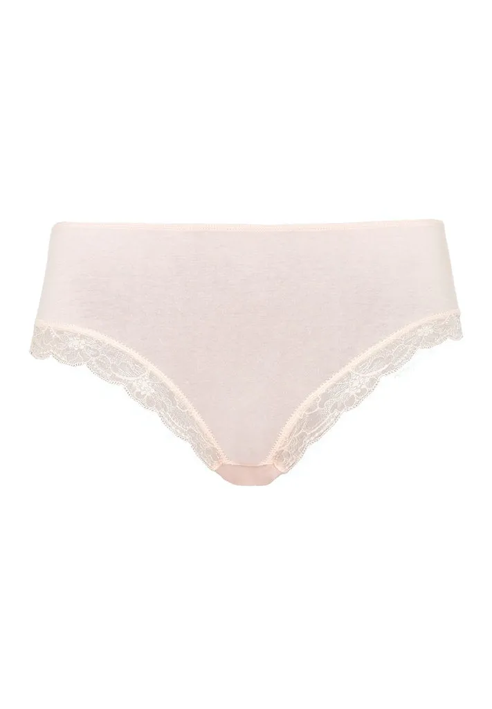 Cotton Lace - Midi Briefs