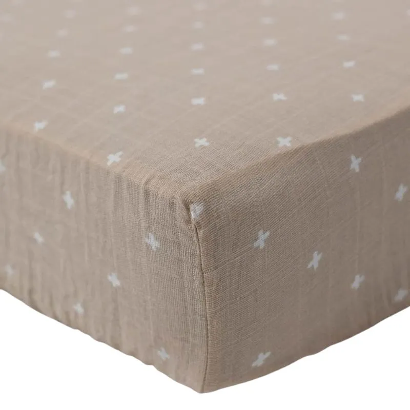 Cotton Muslin Crib Sheets