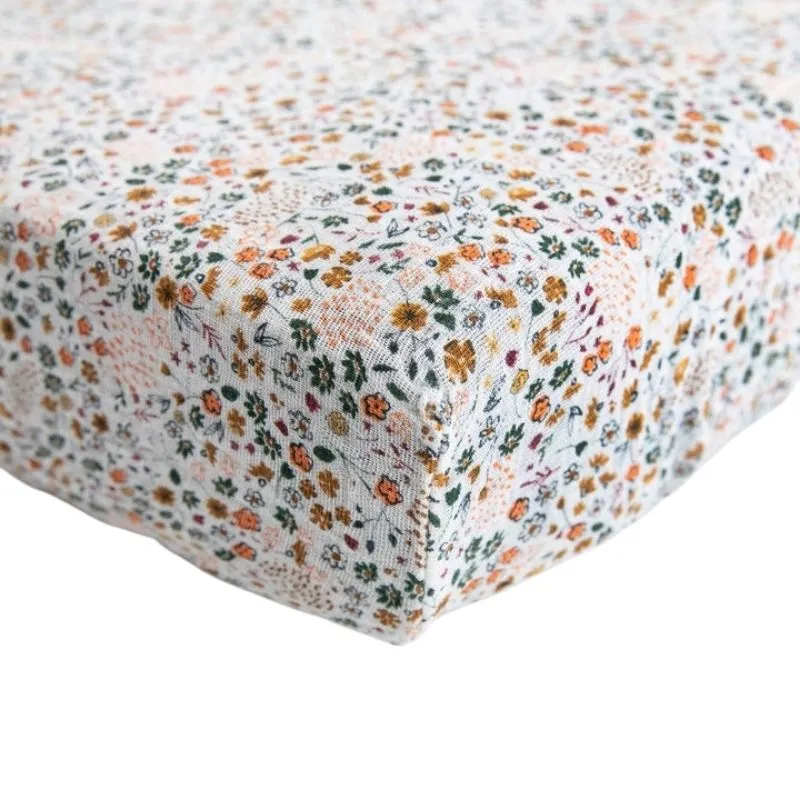 Cotton Muslin Crib Sheets
