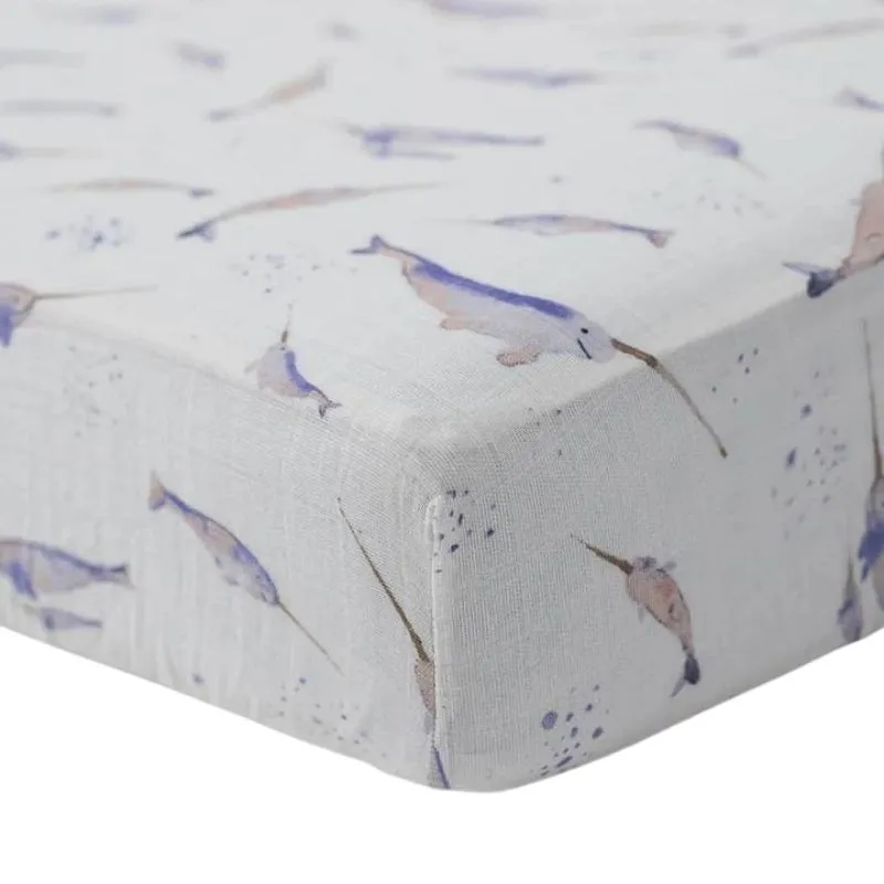Cotton Muslin Crib Sheets
