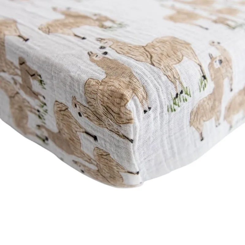 Cotton Muslin Crib Sheets