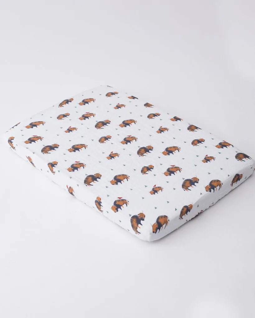 Cotton Muslin Mini Crib Sheets