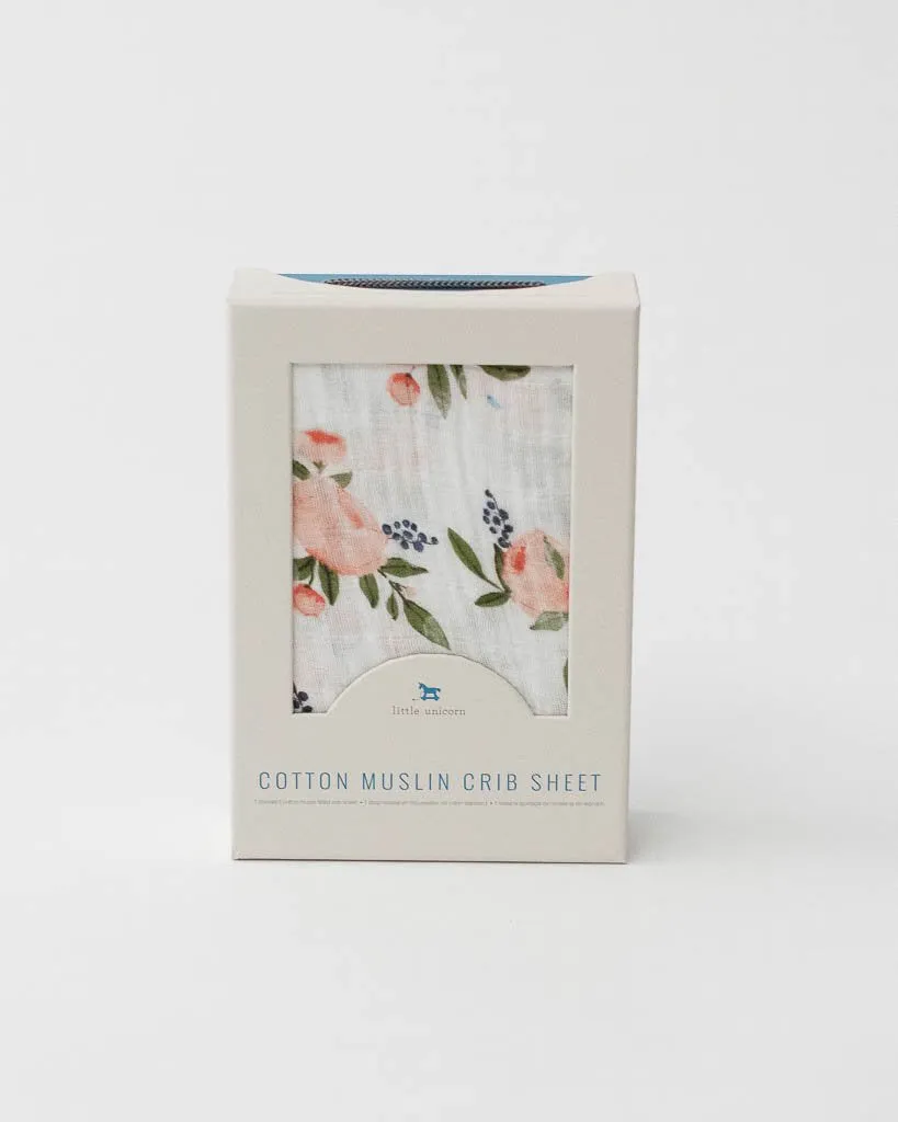 Cotton Muslin Mini Crib Sheets