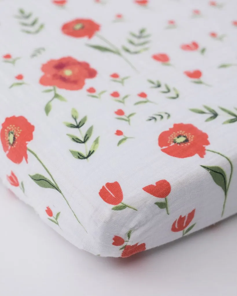Cotton Muslin Mini Crib Sheets