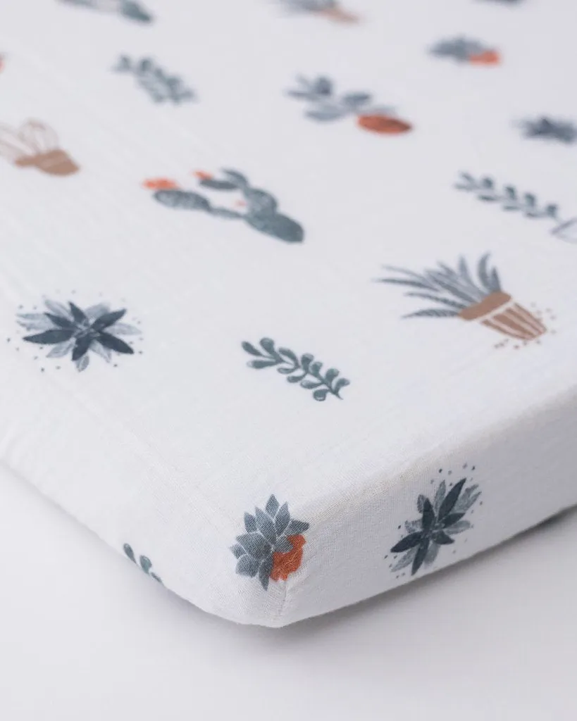 Cotton Muslin Mini Crib Sheets