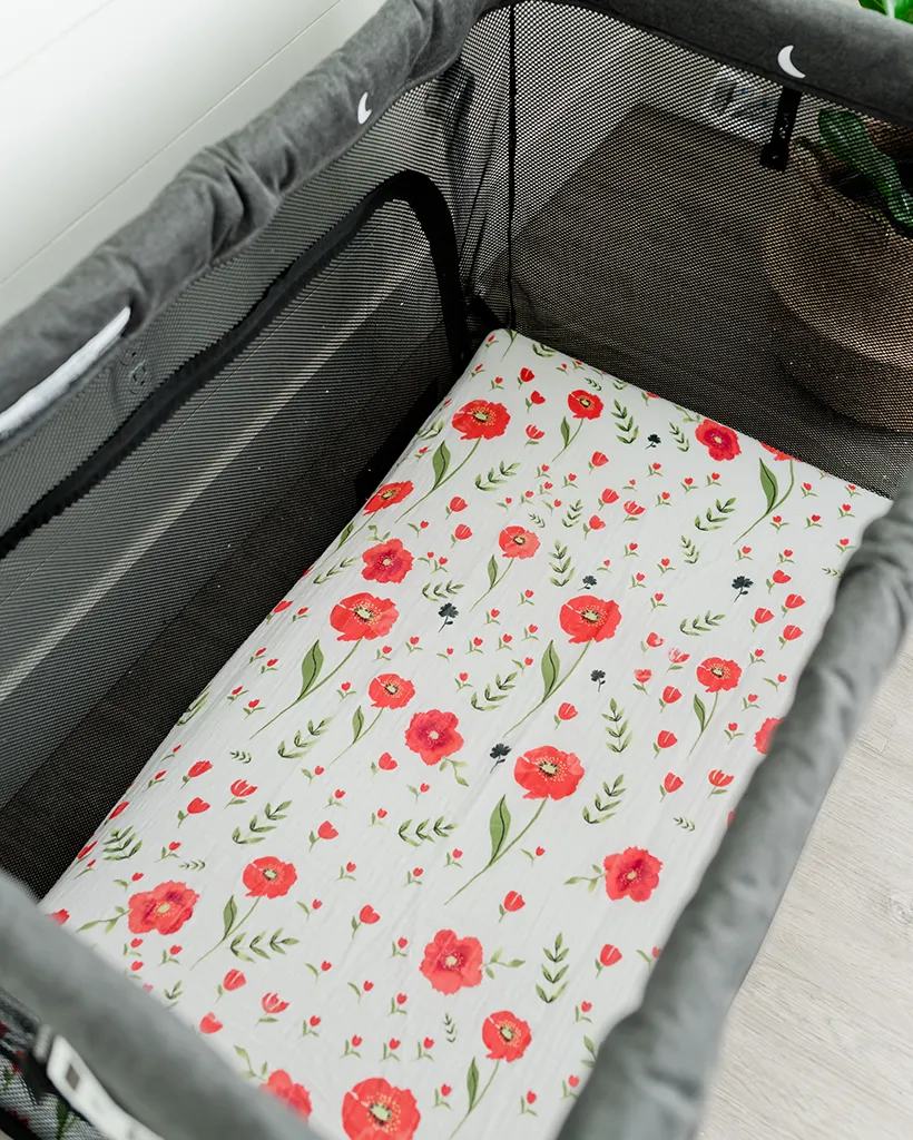 Cotton Muslin Mini Crib Sheets