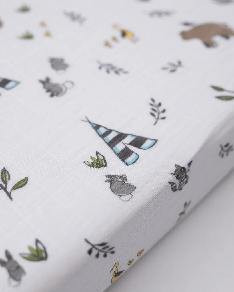 Cotton Muslin Mini Crib Sheets