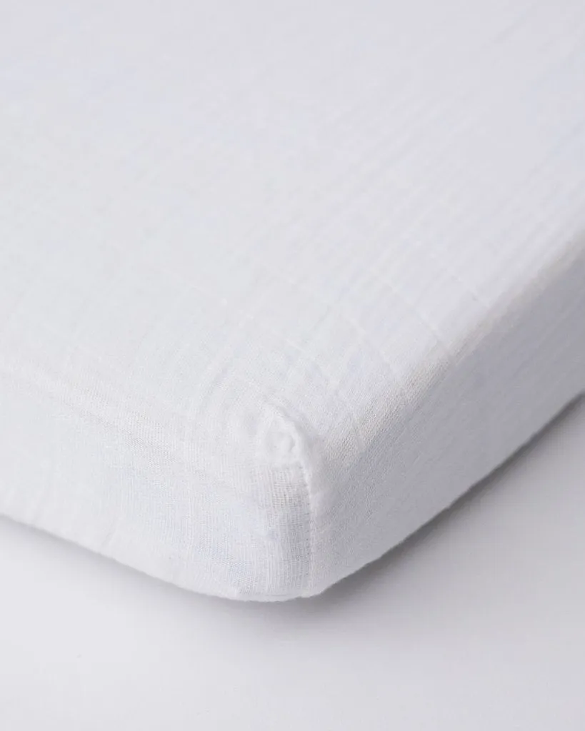 Cotton Muslin Mini Crib Sheets