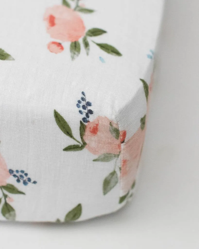 Cotton Muslin Mini Crib Sheets