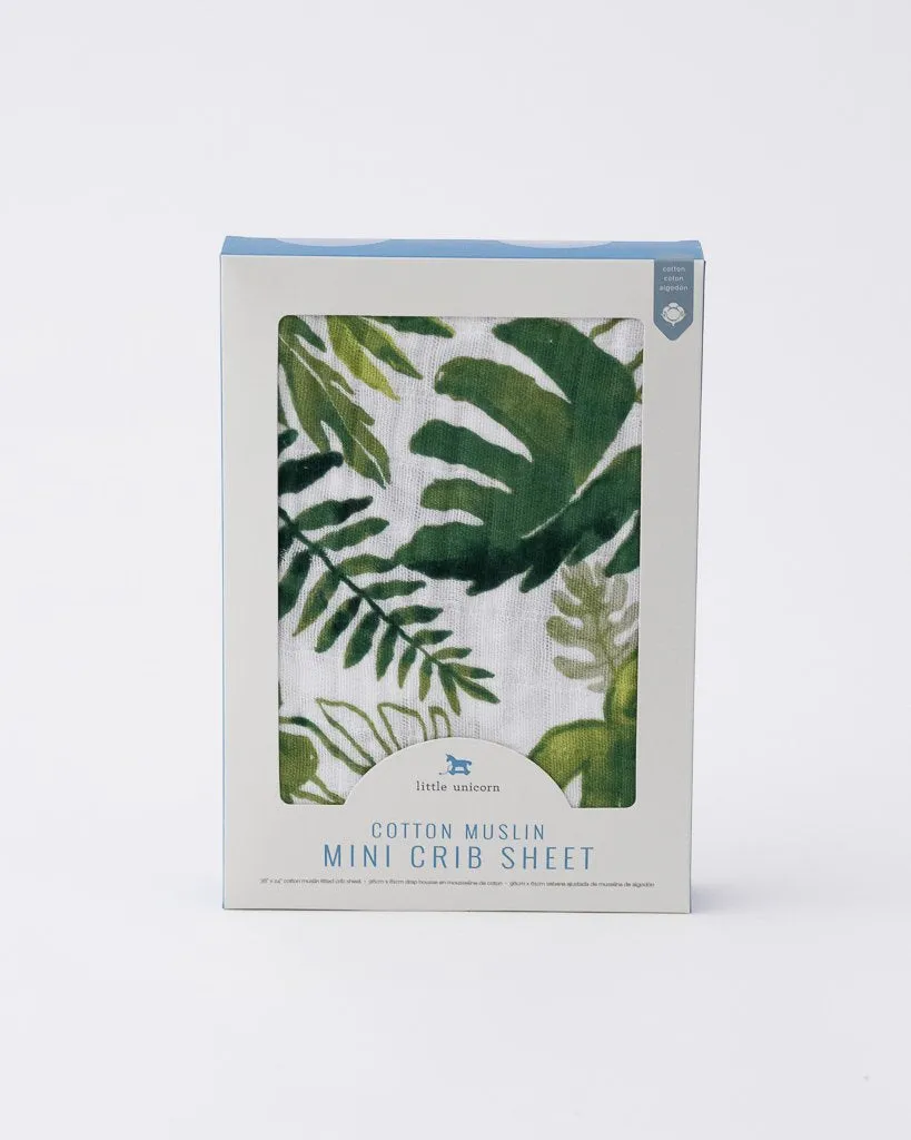 Cotton Muslin Mini Crib Sheets