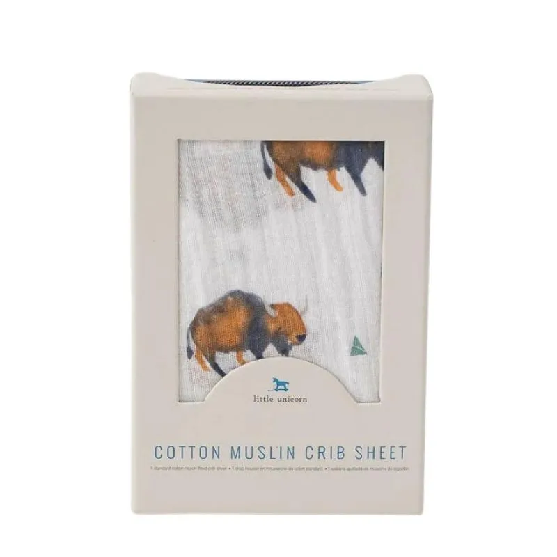 Cotton Muslin Mini Crib Sheets