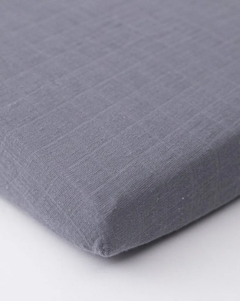 Cotton Muslin Mini Crib Sheets