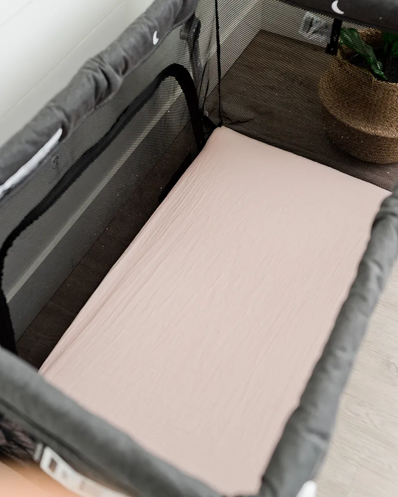 Cotton Muslin Mini Crib Sheets