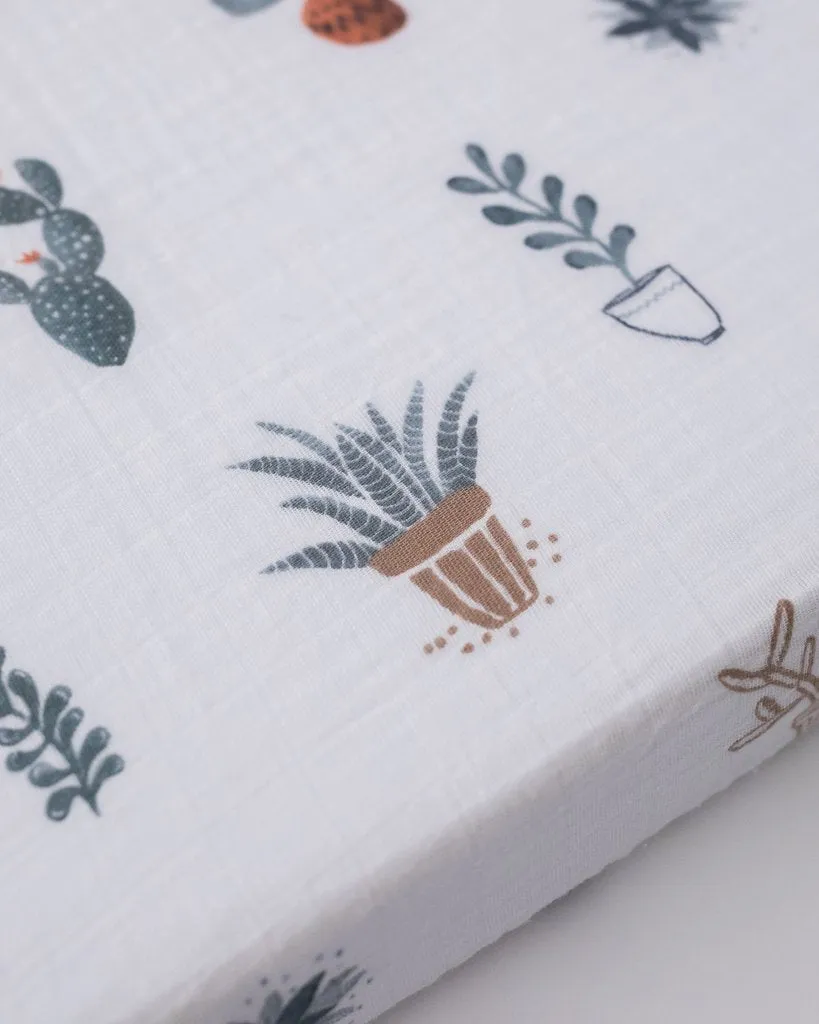 Cotton Muslin Mini Crib Sheets