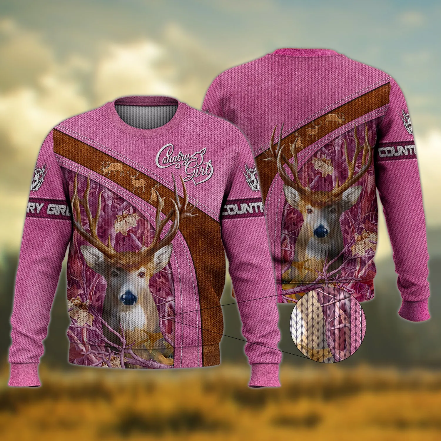 Country Girl - 3D Full Print Shirts - 284