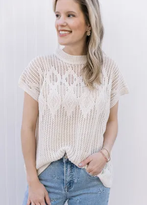 Creamy Diamonds Sweater