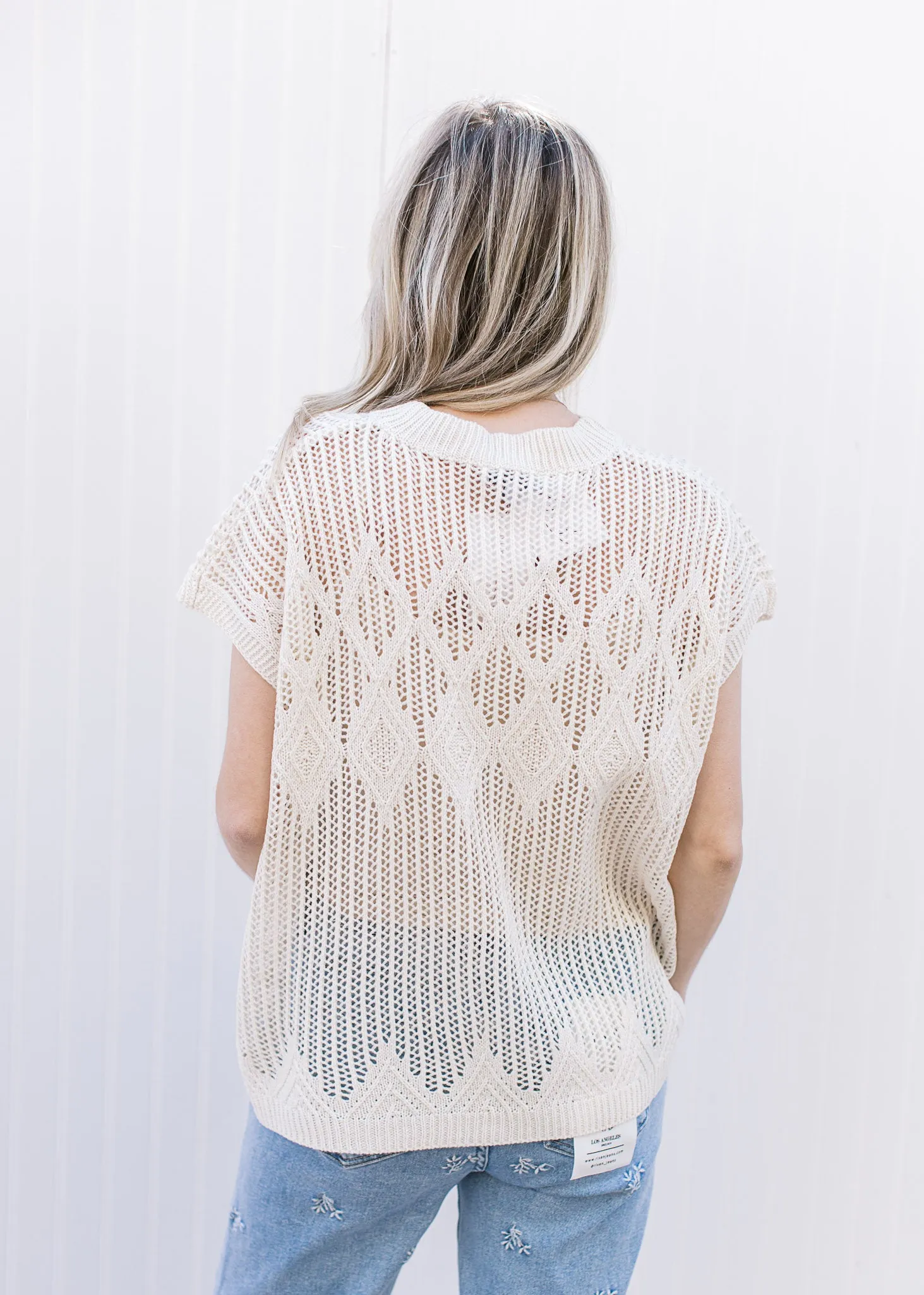 Creamy Diamonds Sweater