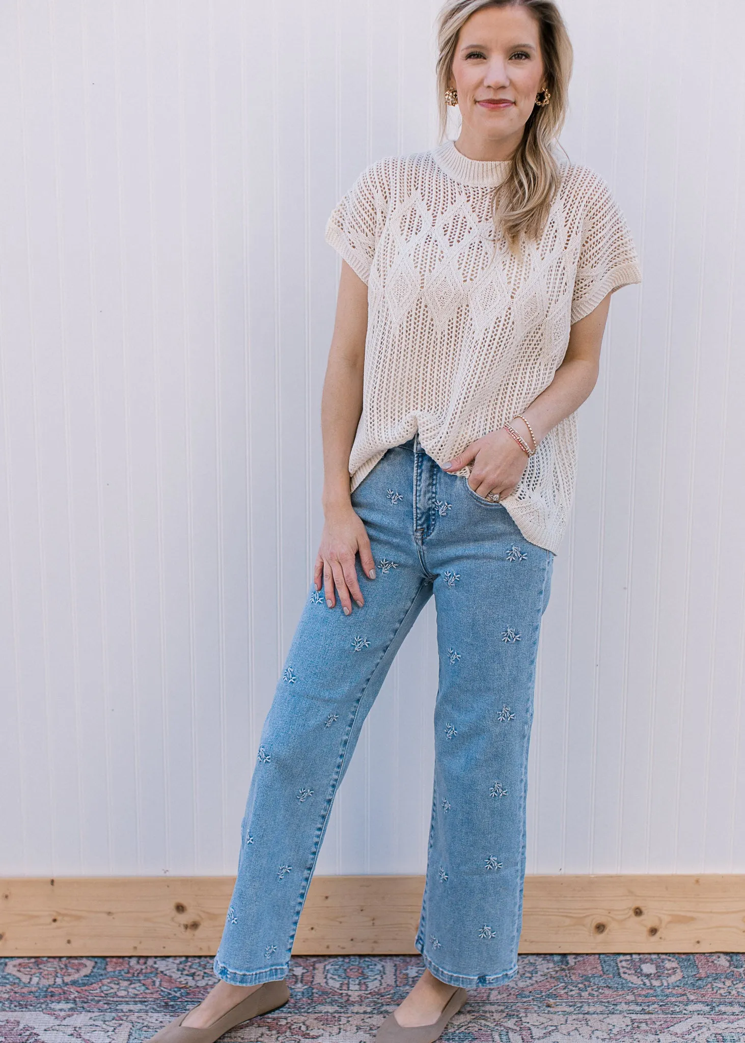 Creamy Diamonds Sweater