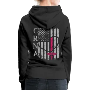 CRNA Flag Women’s Premium Hoodie