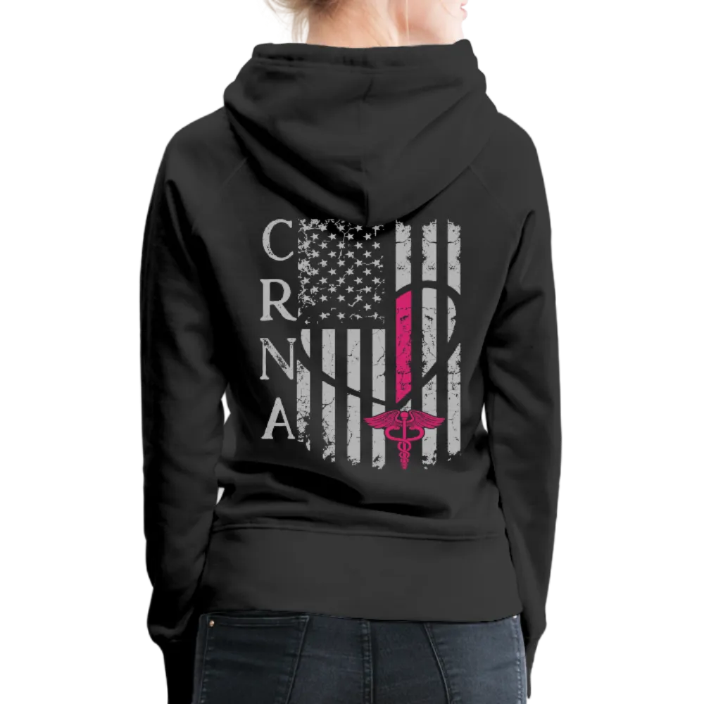 CRNA Flag Women’s Premium Hoodie