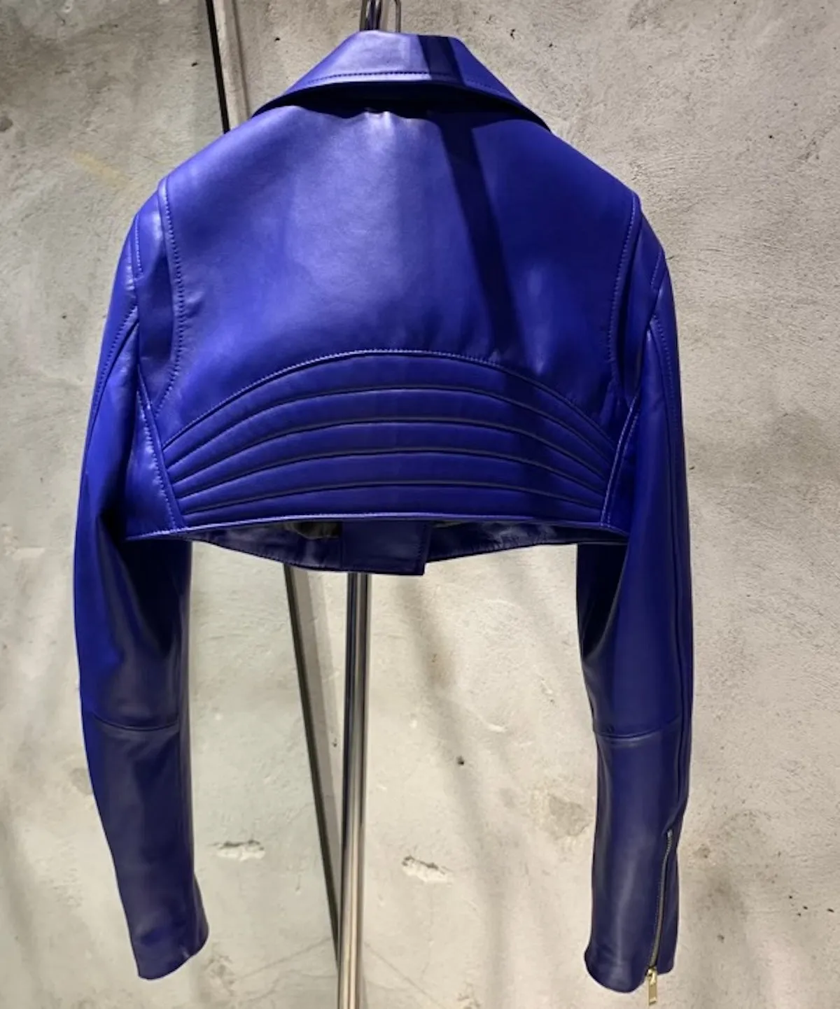 Crop Leather Moto