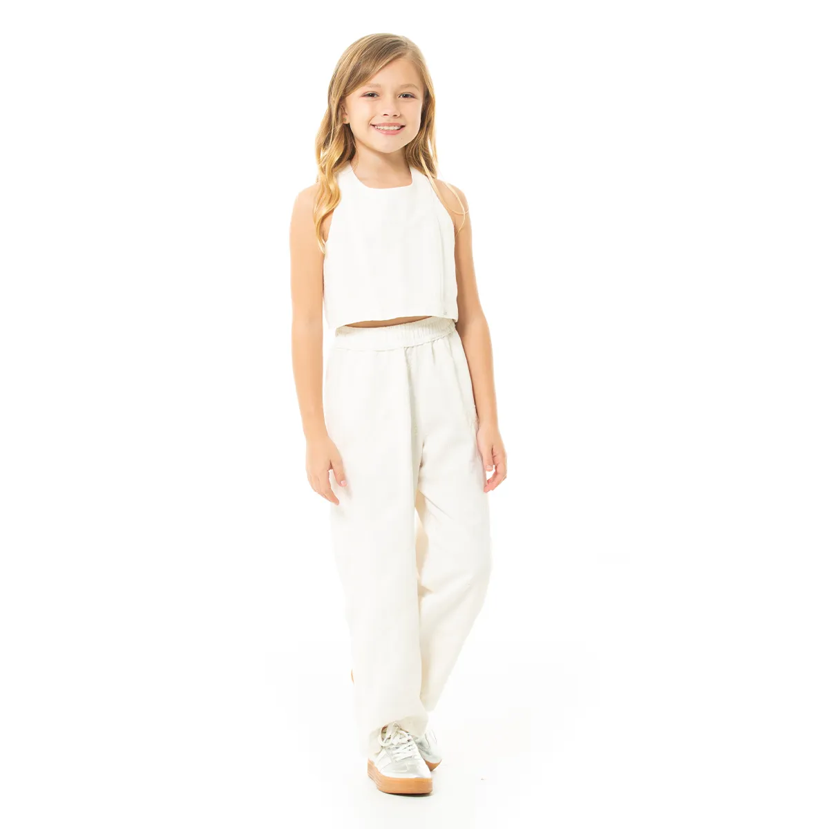 CROP TOP AND PANTS SET FOR GIRLS