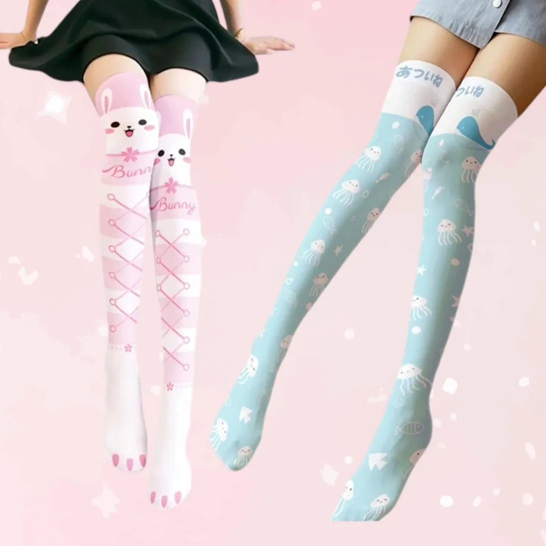 Cute Bun Dream Stockings