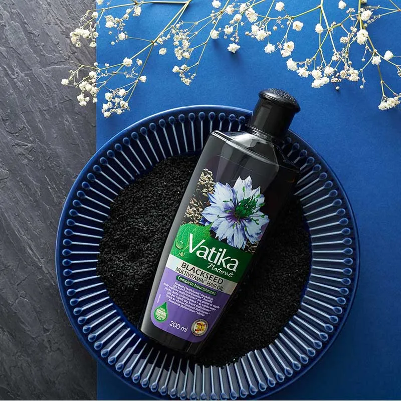 Dabur Vatika Naturals Multivitamin Enriched Blackseed Hair Oil