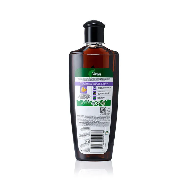 Dabur Vatika Naturals Multivitamin Enriched Blackseed Hair Oil