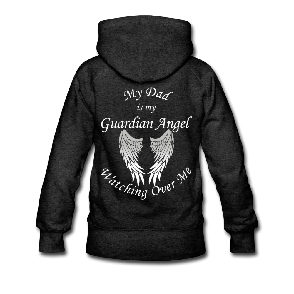 Dad Guardian Angel Women’s Premium Hoodie (CK1401-W)