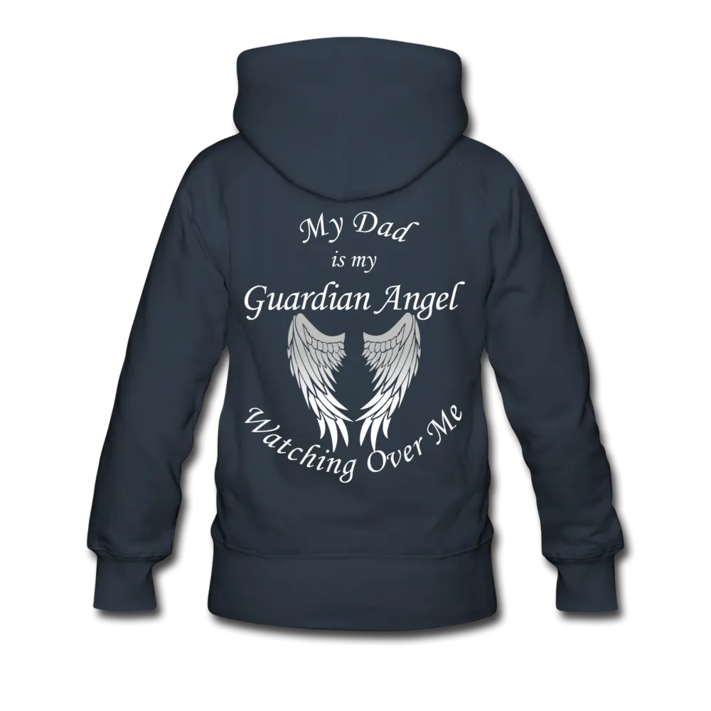 Dad Guardian Angel Women’s Premium Hoodie (CK1401-W)