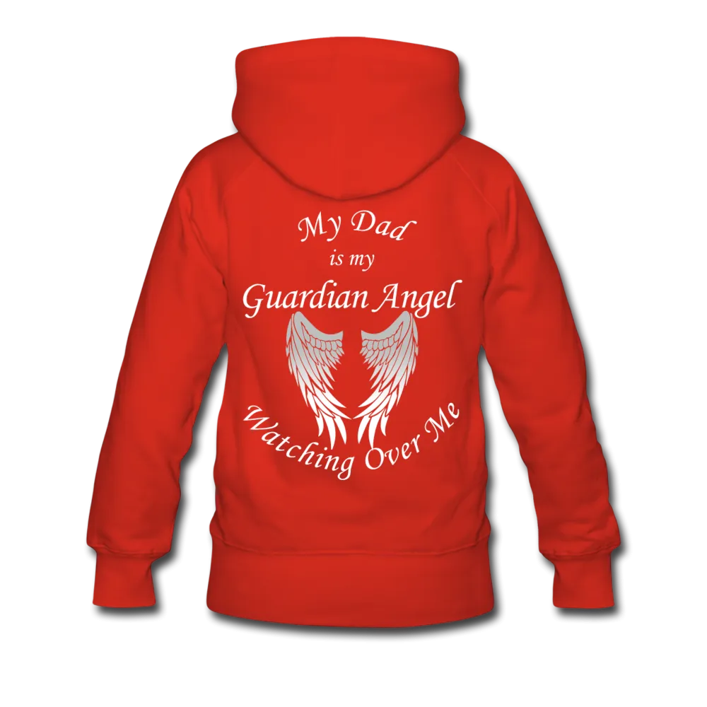 Dad Guardian Angel Women’s Premium Hoodie (CK1401-W)