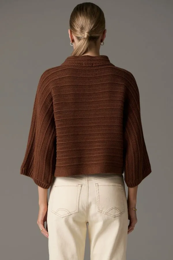 Daily Boxy Knit Toffee