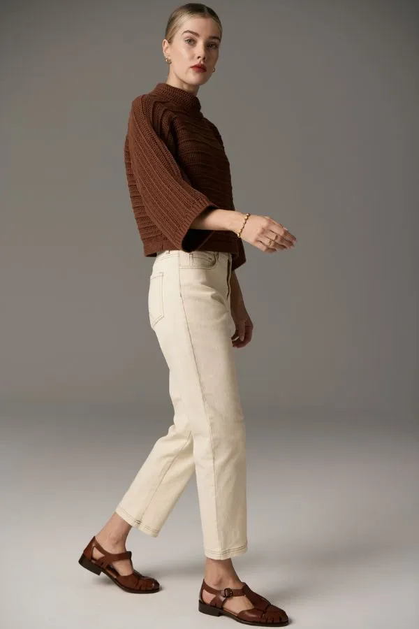 Daily Boxy Knit Toffee