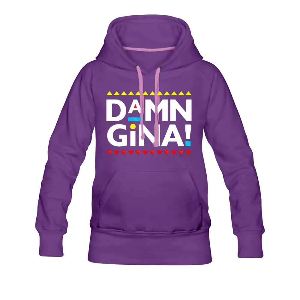 Damn Gina! Funny Martin Women’s Premium Hoodie