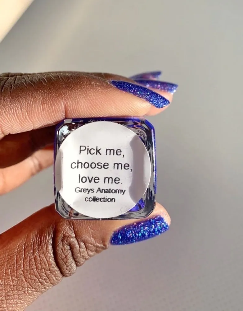 Danglefoot Nail Polish - Greys Anatomy - Pick Me, Choose Me, Love Me