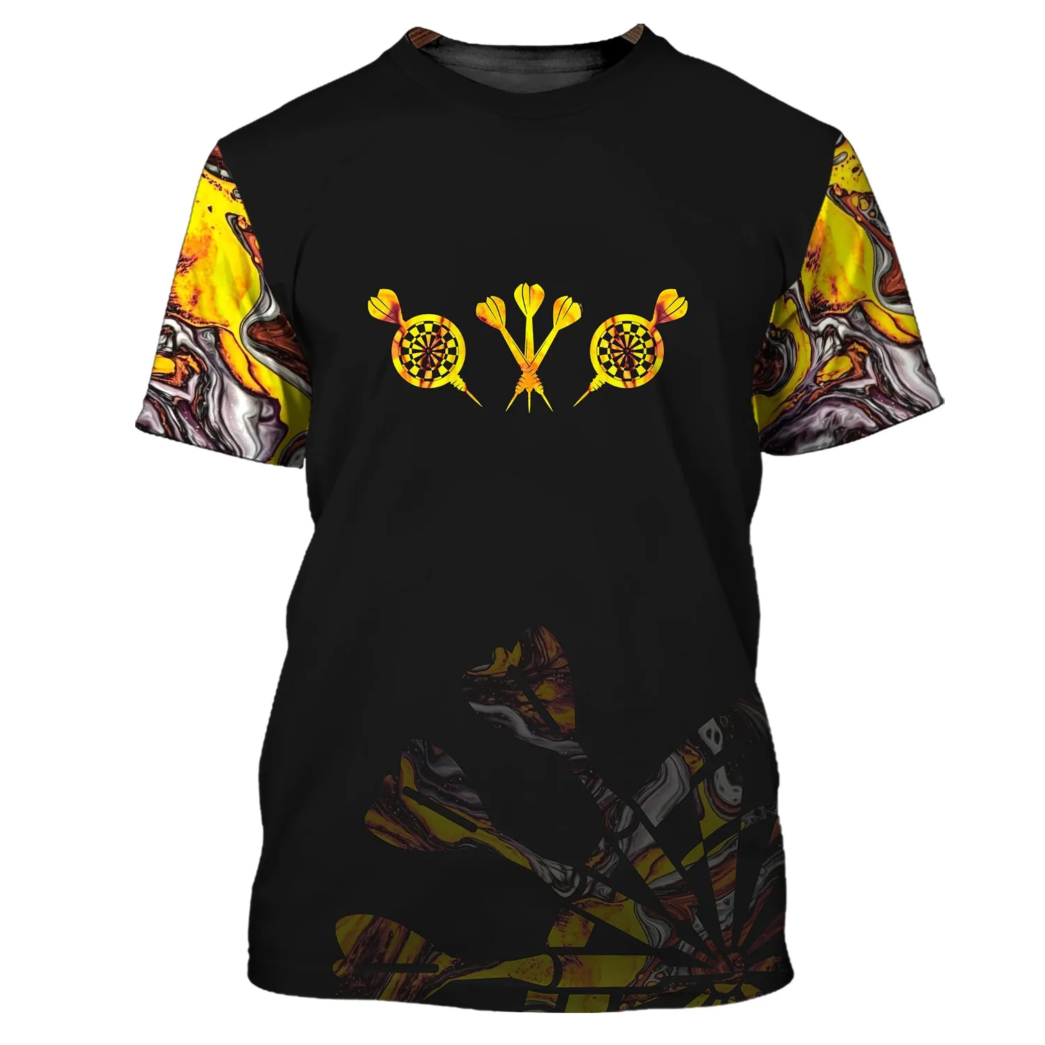 Dart, Born To Play, Forced To Work 3D Printed Shirts