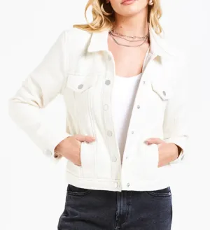 Dear John Livia White Texture Jacket