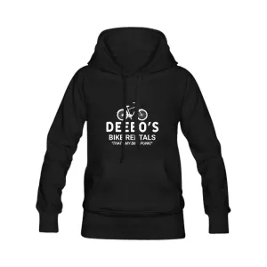Deebo's Bike Rental Shop Women's Classic Hoodies Multi-color