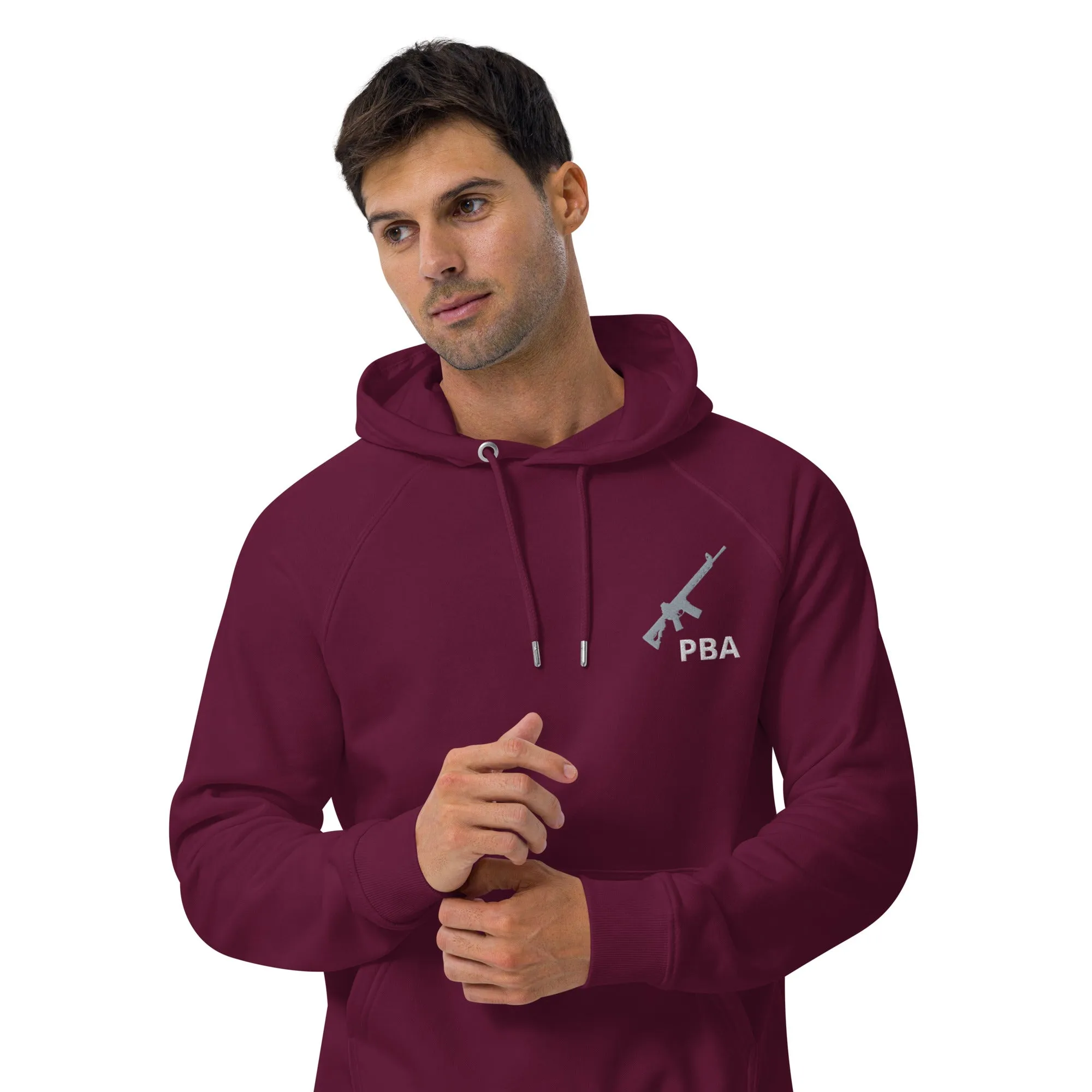 Defender PBA Unisex Eco Raglan Hoodie