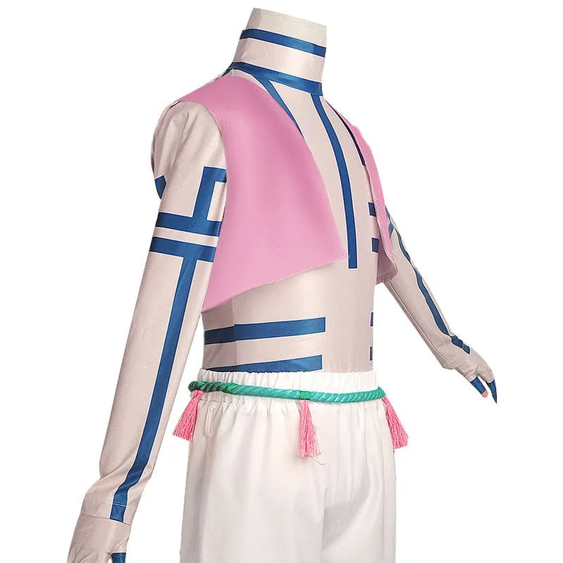 Demon Slayer Kimetsu no Yaiba Akaza Komaji Upper Rank Three Cosplay Costumes