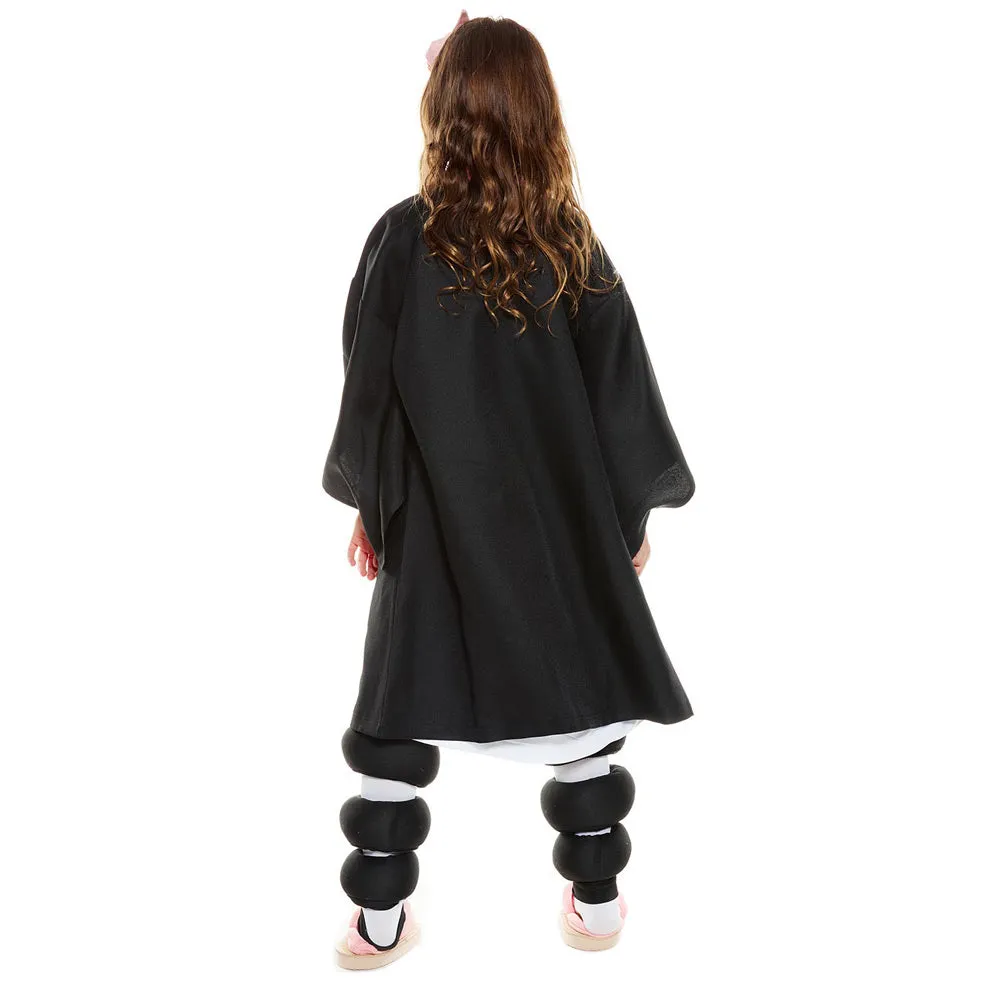Demon Slayer Kimetsu no Yaiba Kamado Nezuko Kids Children Uniform Outfits Cosplay Costume