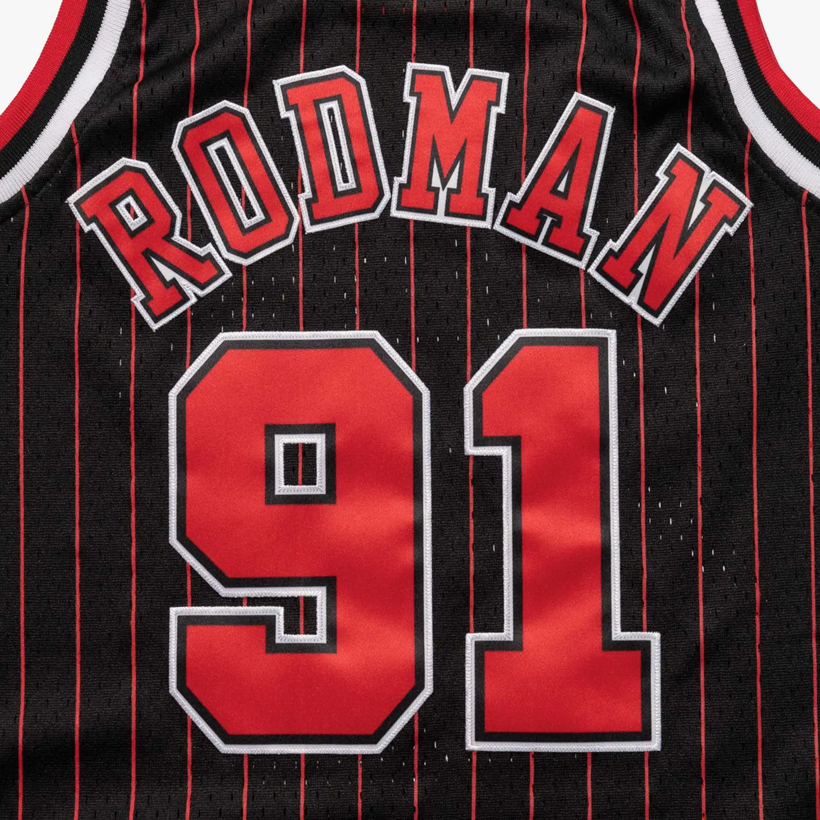 Dennis Rodman Chicago Bulls 95-96 HWC Youth Swingman Jersey - Black
