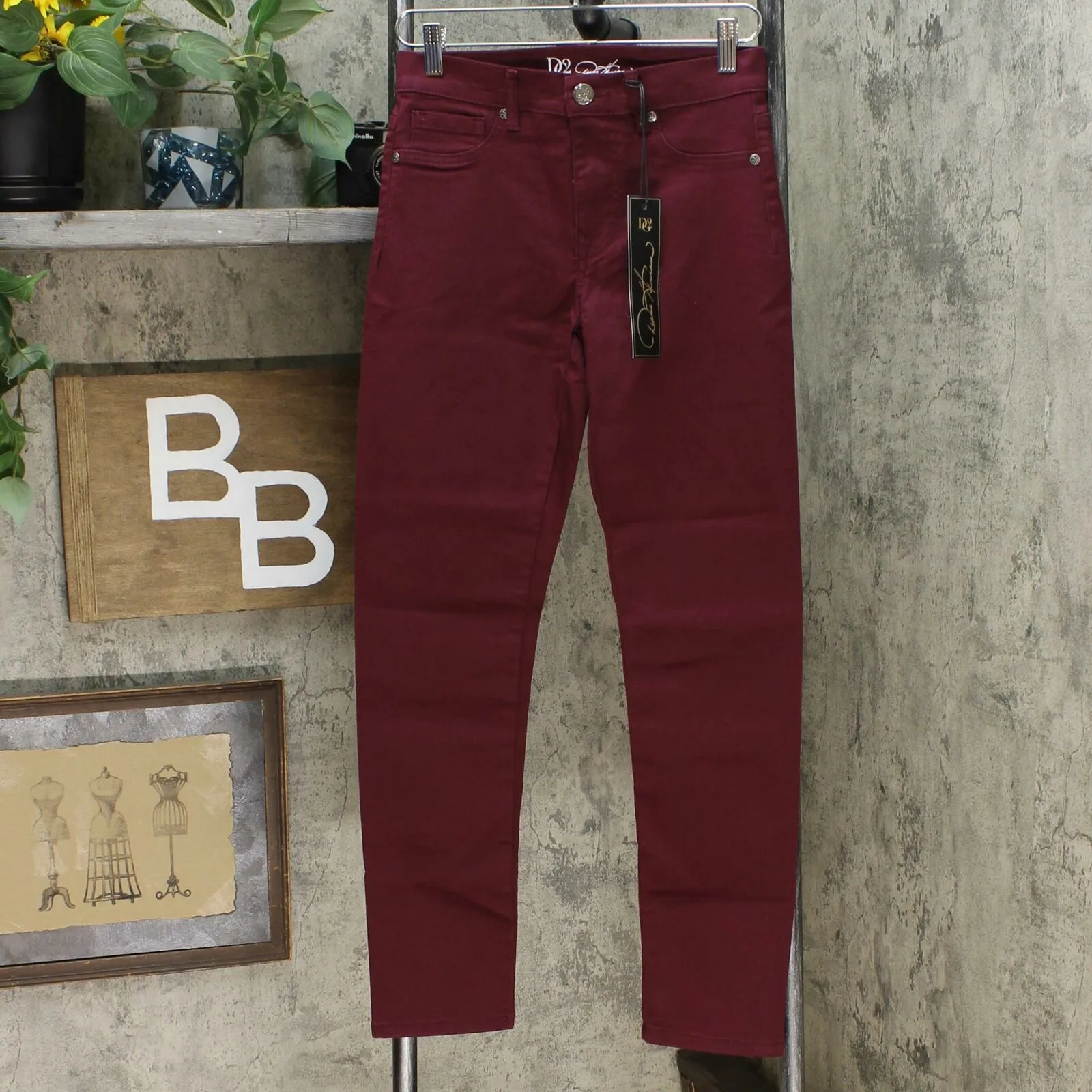 DG2 by Diane Gilman Women's Virtual Stretch Seamless Skinny Jeans