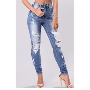 Distressed Skinny Jeans