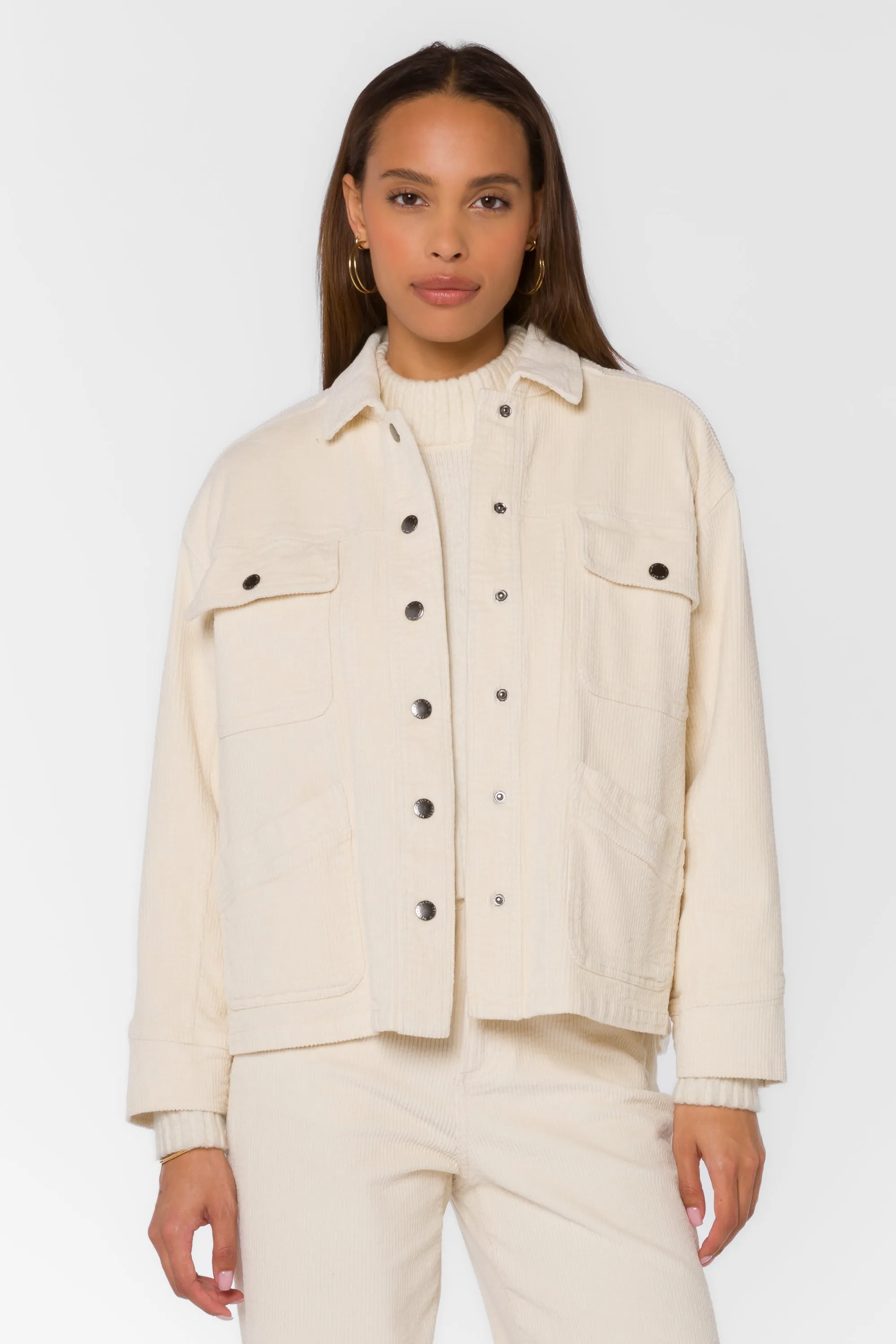 Dominic Ecru Jacket