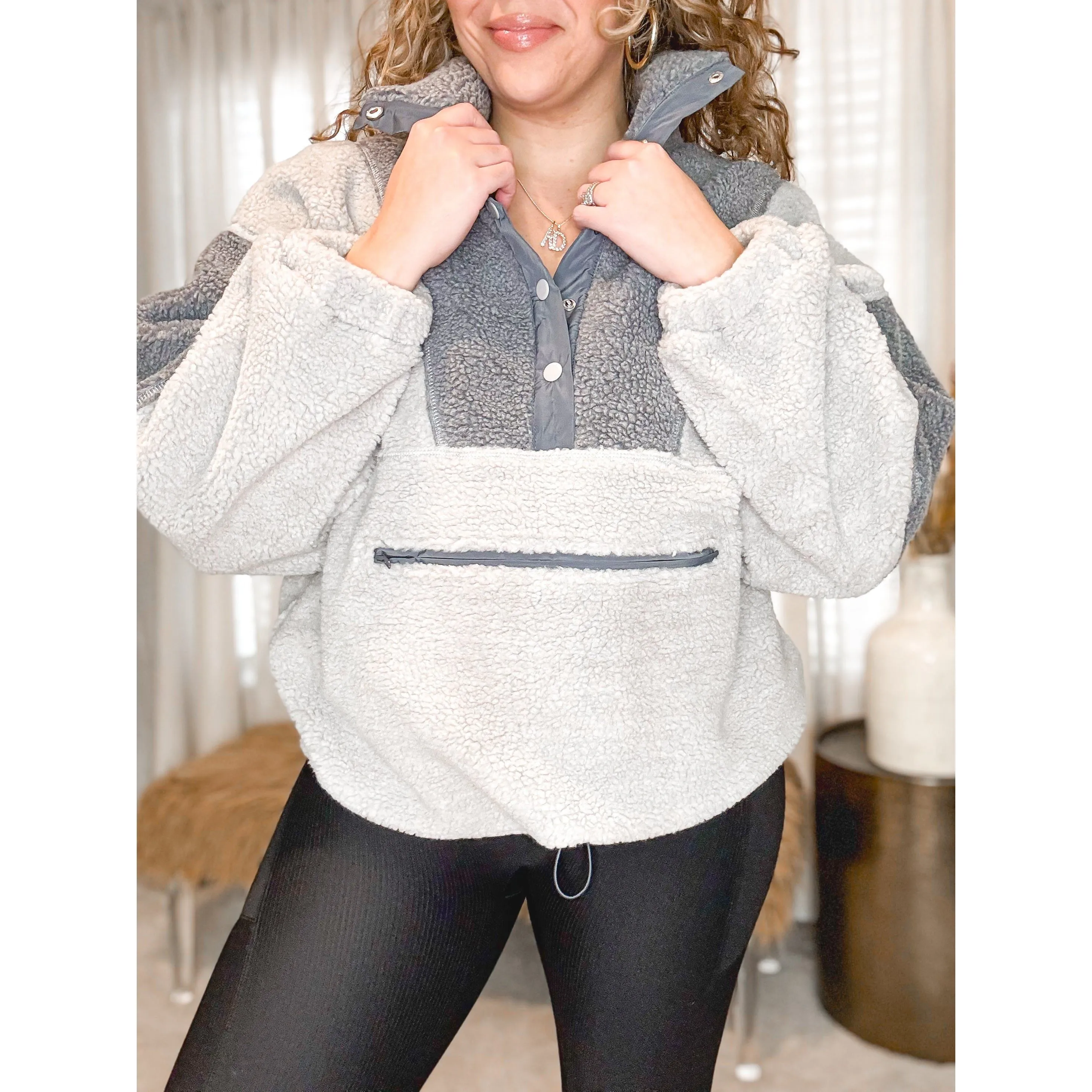 Dominique Sherpa Pullover